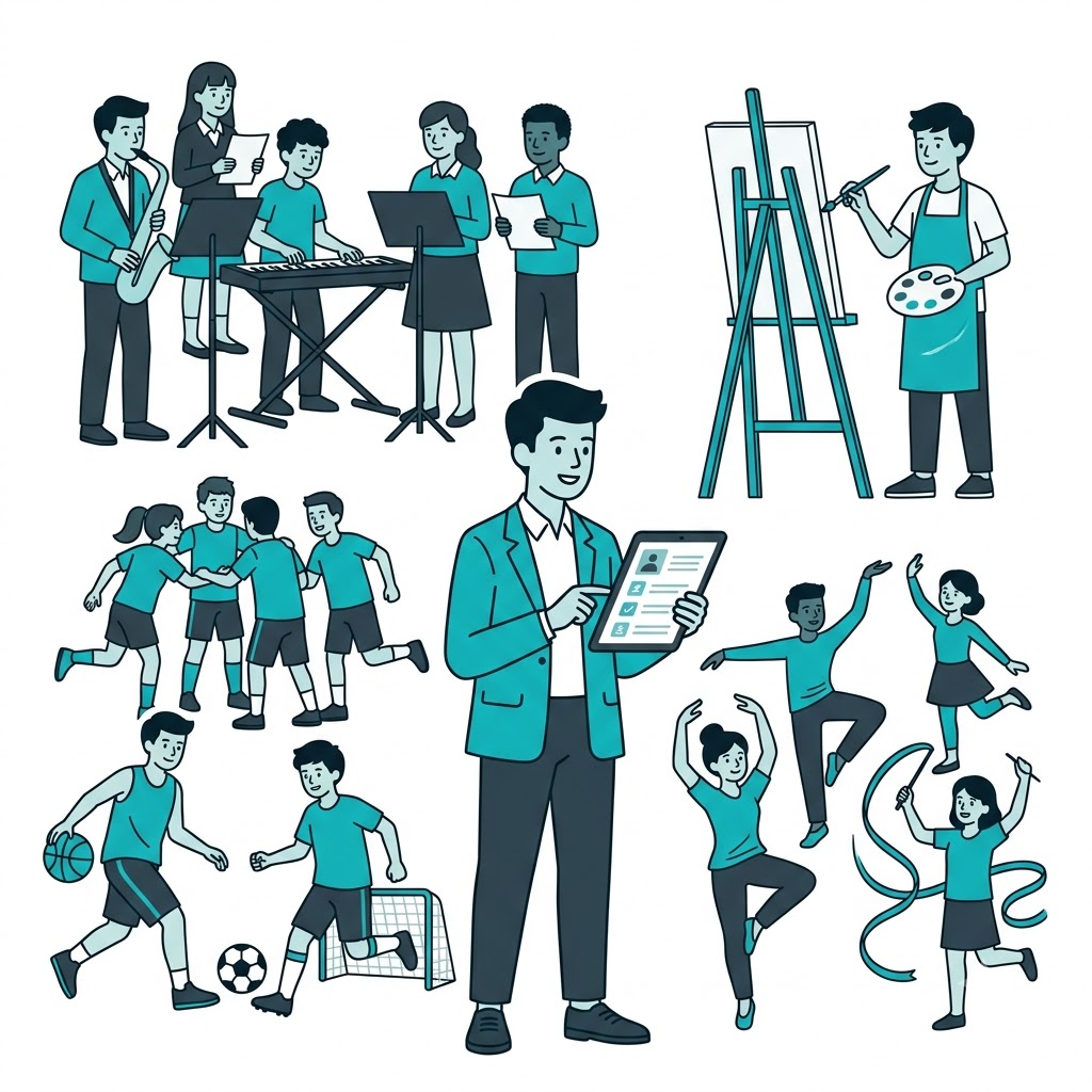 Student Activities — Activity records for each student