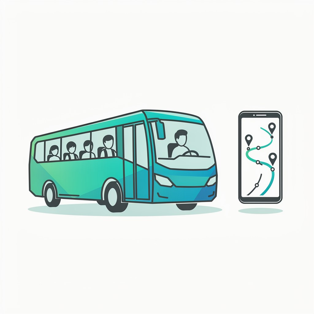 Transport & Bus Management — Routes, stops and GPS tracking