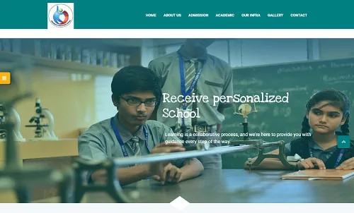 Fully Dynamic Website template — demo 2 screenshot